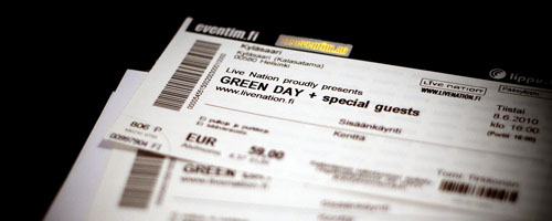 Green Day -liput